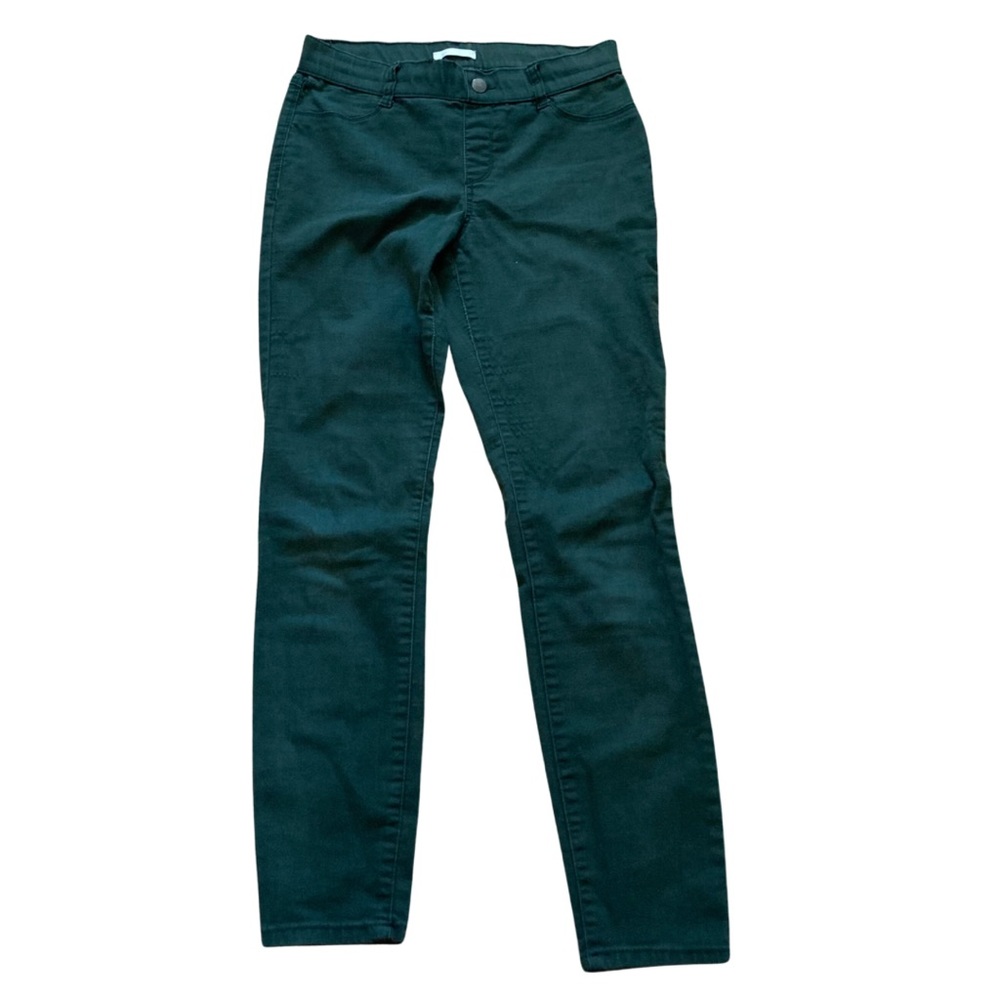 Lauren Conrad Women Jeans Green Denim Stretch Casual Skinny Classic Size 6